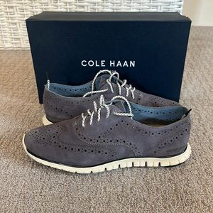 Cole Haan Zerogrand Wing Ox Blue Sneaker Size 8.5